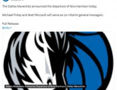 达拉斯独行侠解雇总经理，球队再添(tiān)變(biàn)数