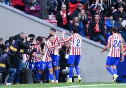 （体育）足球——西甲：马德里竞技胜马略卡