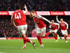 阿森纳2-1布莱顿，赛后评分：阿森纳8号排第一