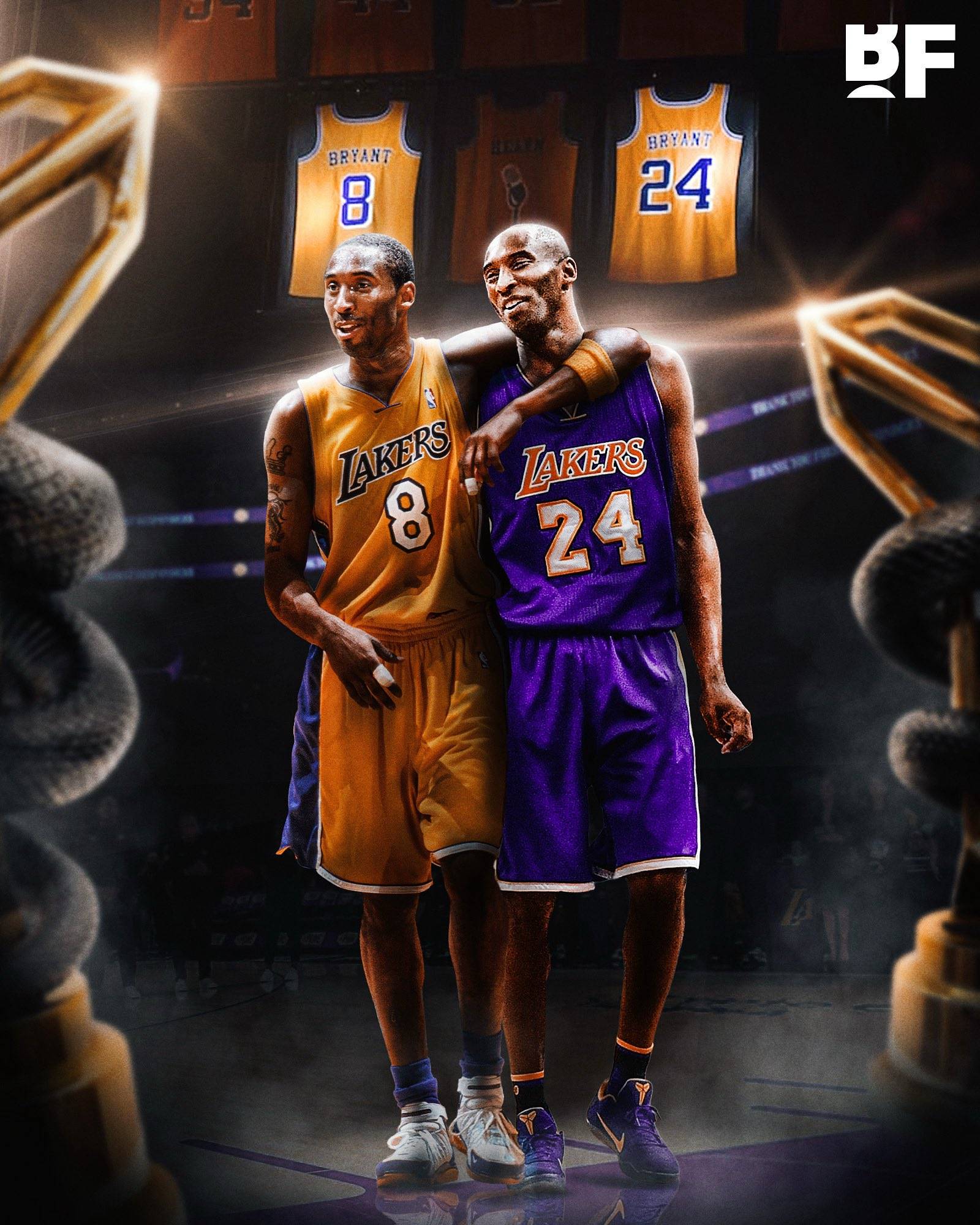 湖人官方紀(jì)念科比日！東(dōng)契奇晒合影懷(huái)念科比 勇士(shì)雄鹿等(děng)队缅懷(huái)科比