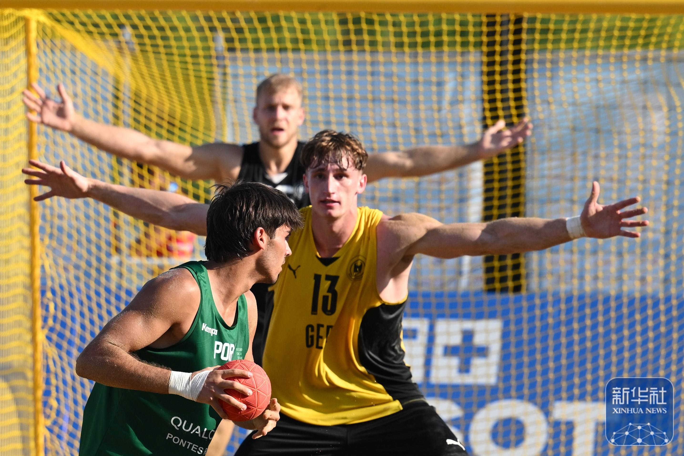 成都世运会|沙滩手球男子决赛:德国队夺冠